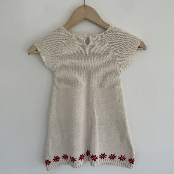 Hanna Andersson Dear Deer Sweater Dress Size US 2T 85 cm Holidays Christmas - Picture 6 of 6